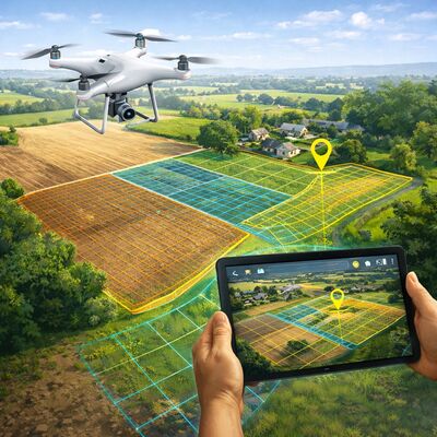 Relevés par Drones